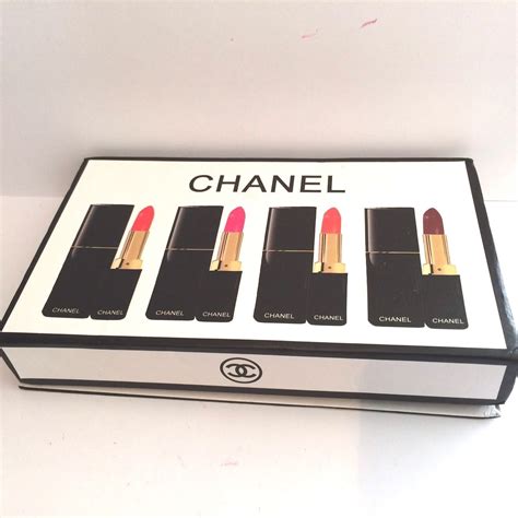 chanel lipstick set of 4 price|chanel lipstick cheap.